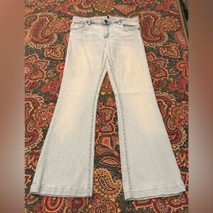 Kut from the Kloth Women's High Rise Light Blue Jeans